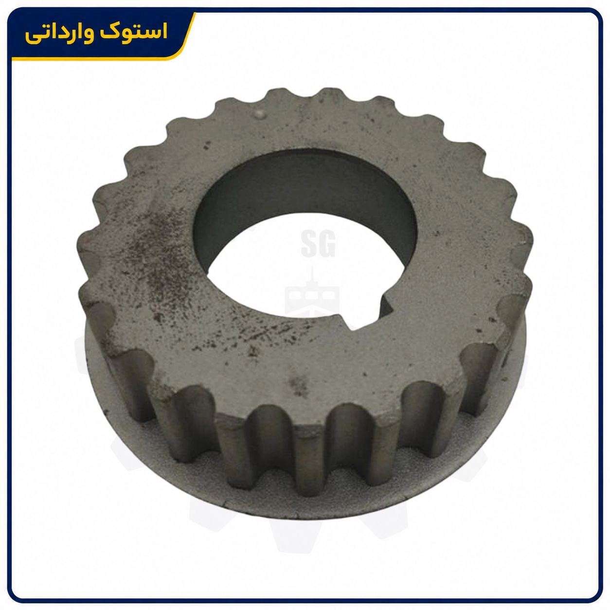 SepahanStock-Peugeot-Crankshaft-Gear-02 دنده میل لنگ پژو XU7 استوک اصلی