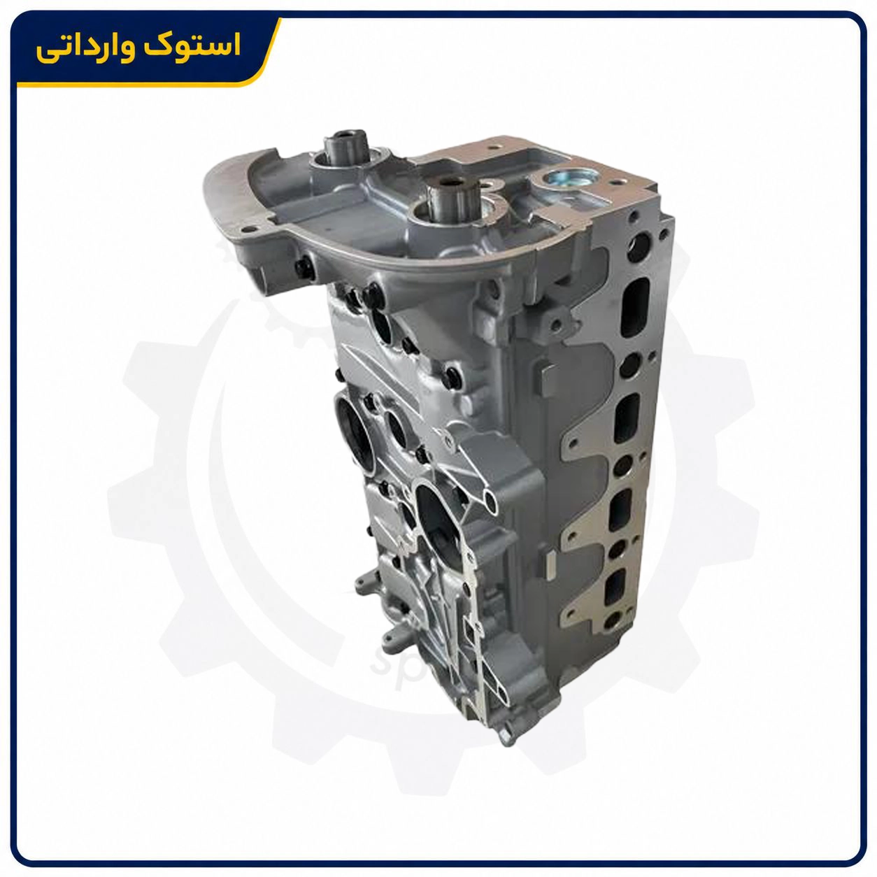 SepahanStock-Renault-L90-Cylinder-Block-02 بلوک موتور ال نود با نمای سیلندرها و مجاری داخلی