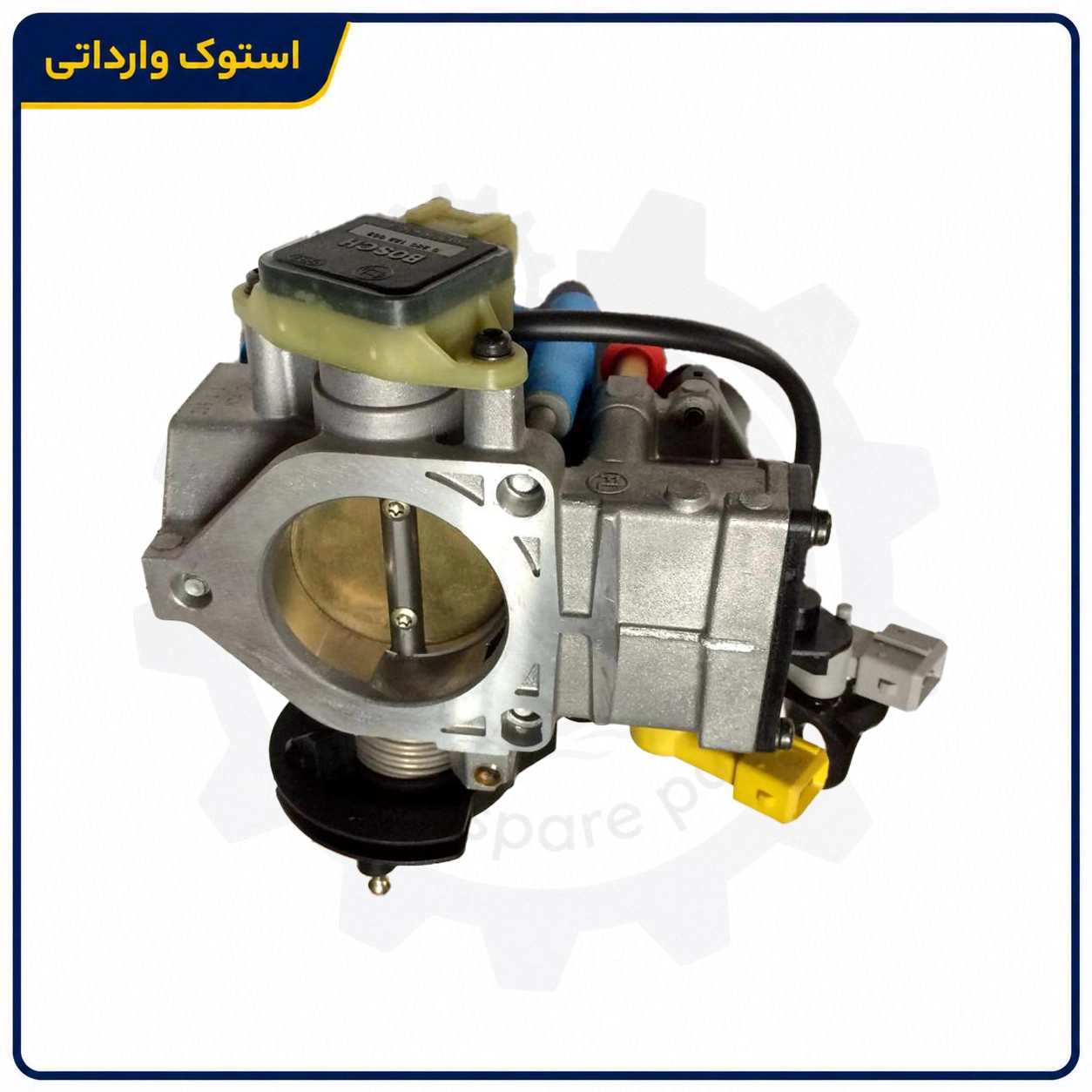 SepahanStock-Xantia-Throttle-Body-03 دریچه گاز زانتیا با سوکت و اتصالات کنترلی